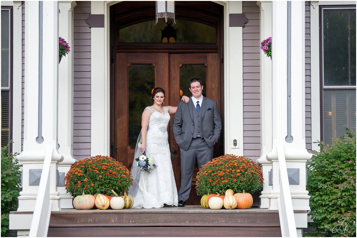 romantic bride and groom portraits fall portraits