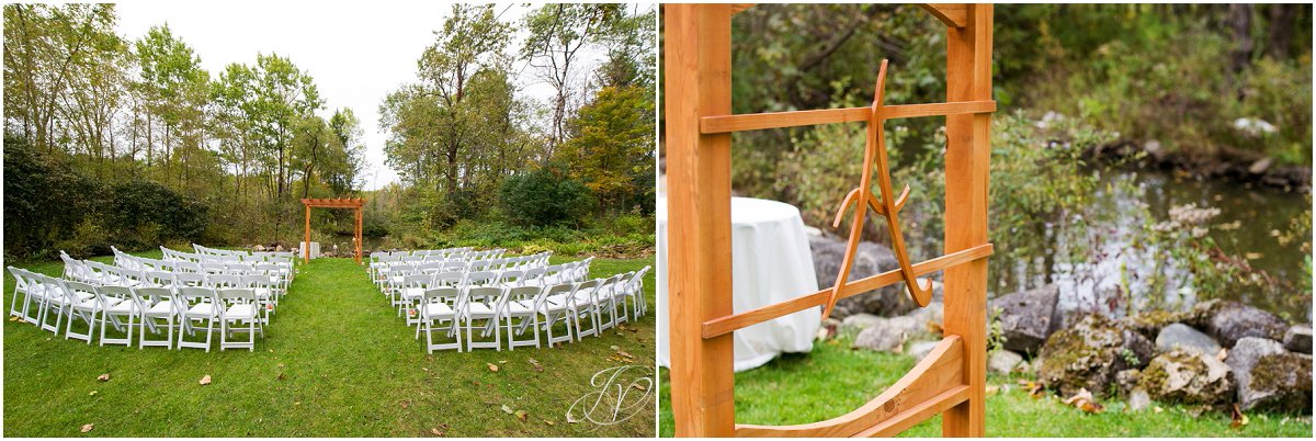 wedding ceremony details the mansion inn