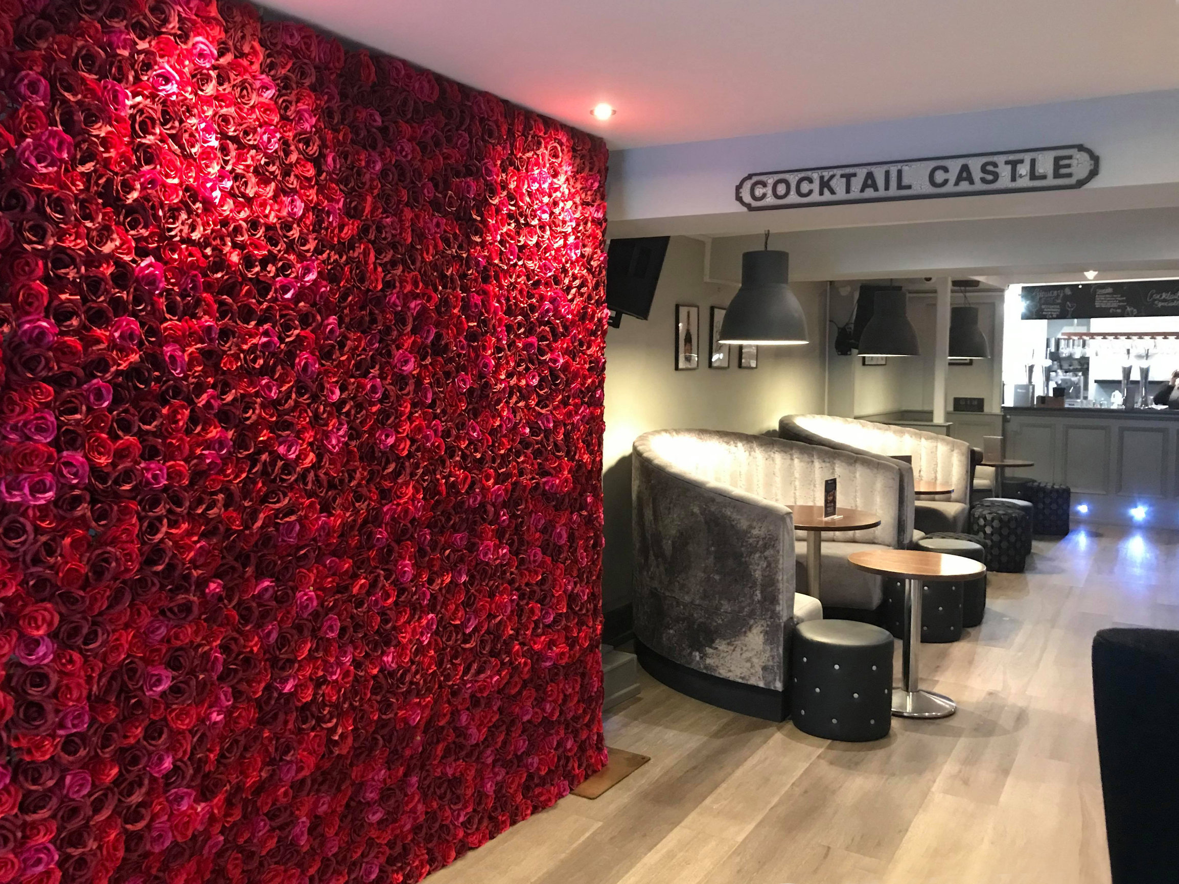 Flower Wall Backdrop Installations