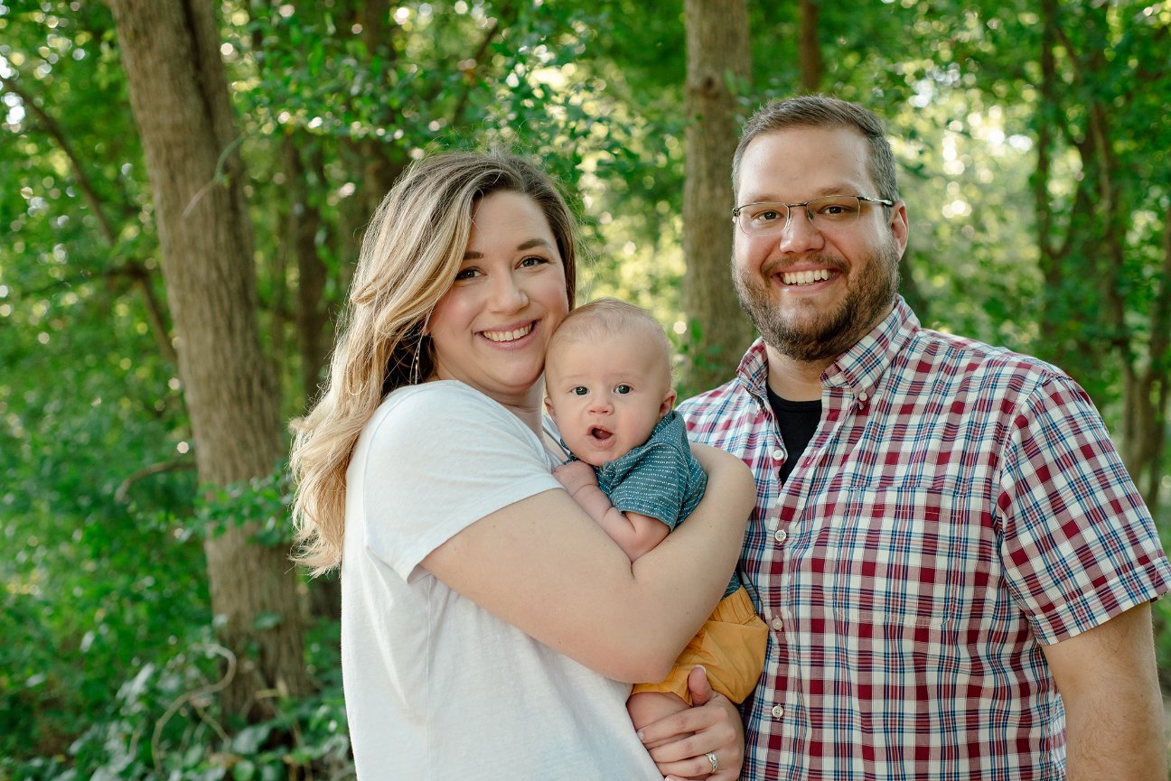 Keller 4 months boy family - Sara Bella Photography