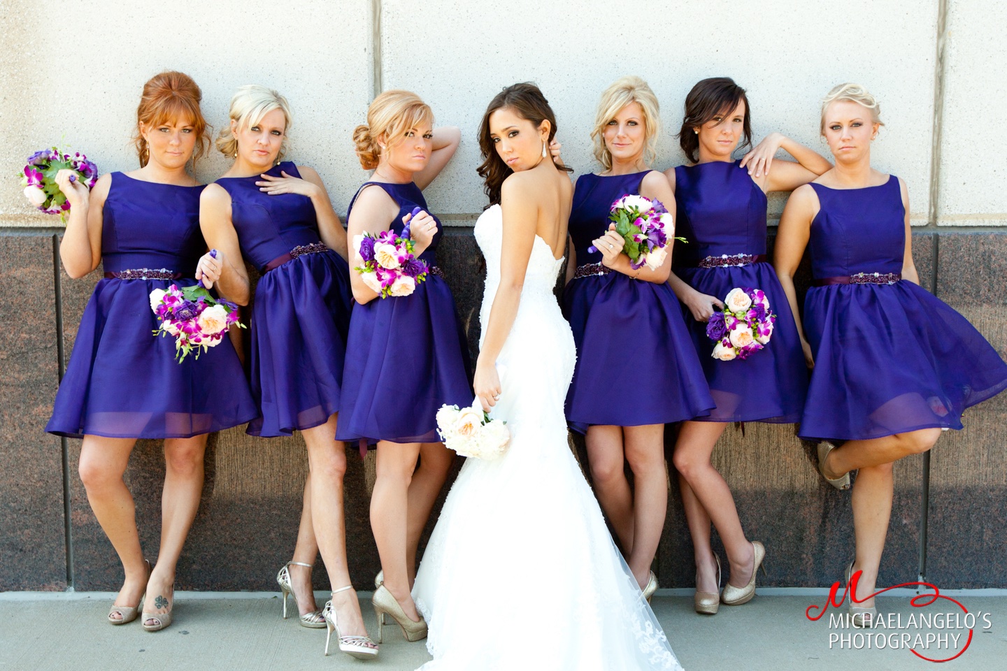 6 bridesmaids
