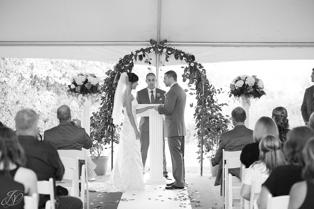 ring exchange during ceremony