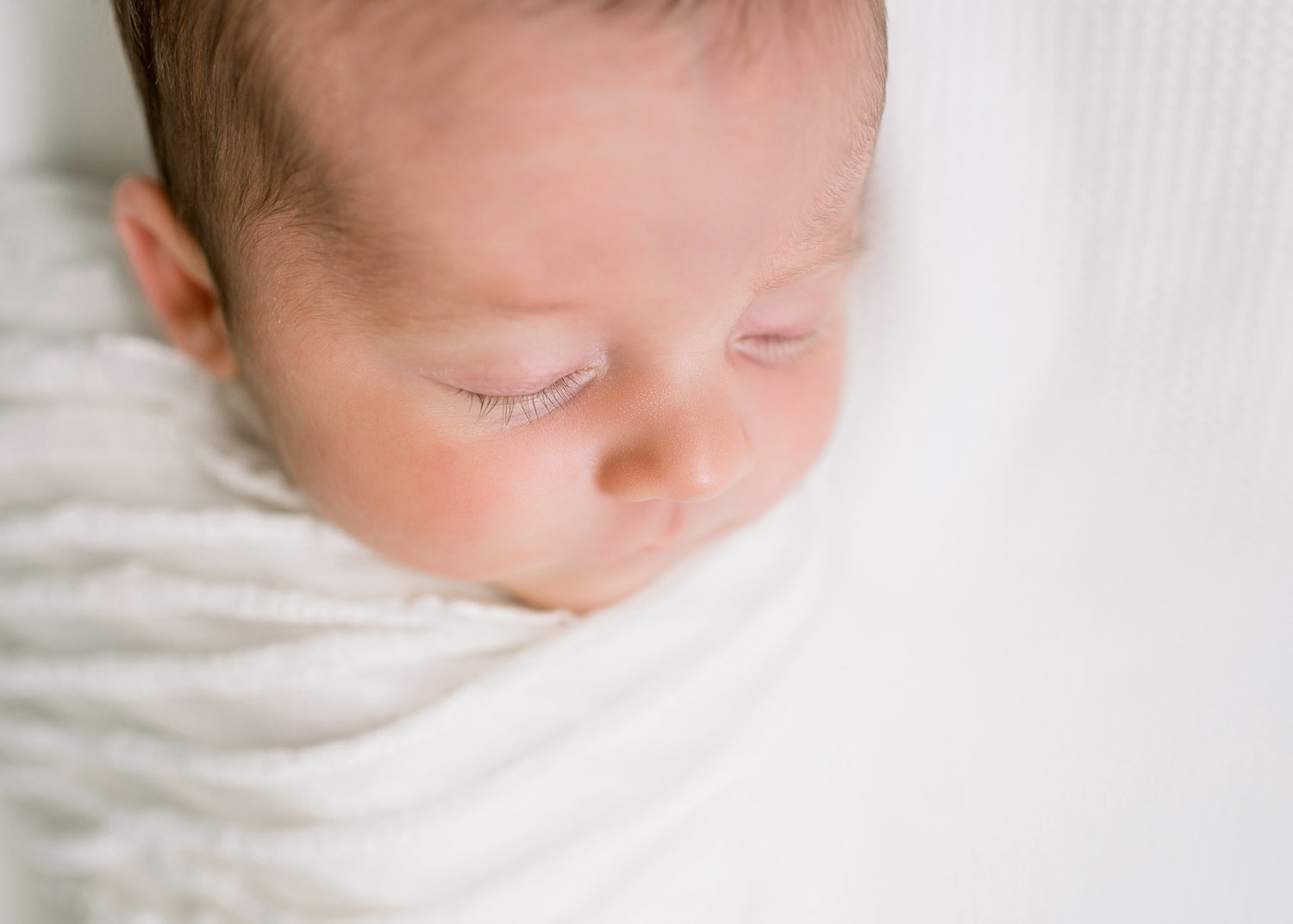 newborn baby lashes, baby nose, baby details, macro newborn photography, Rya Duncklee Photography