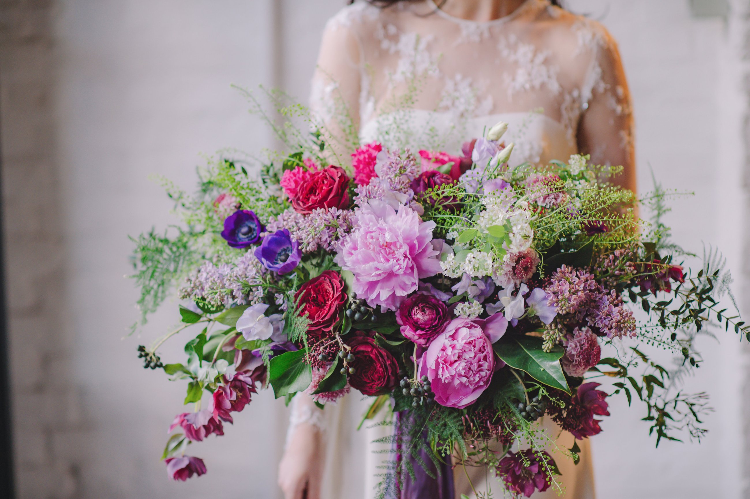 Free Form A New Style Of Bridal Bouquet