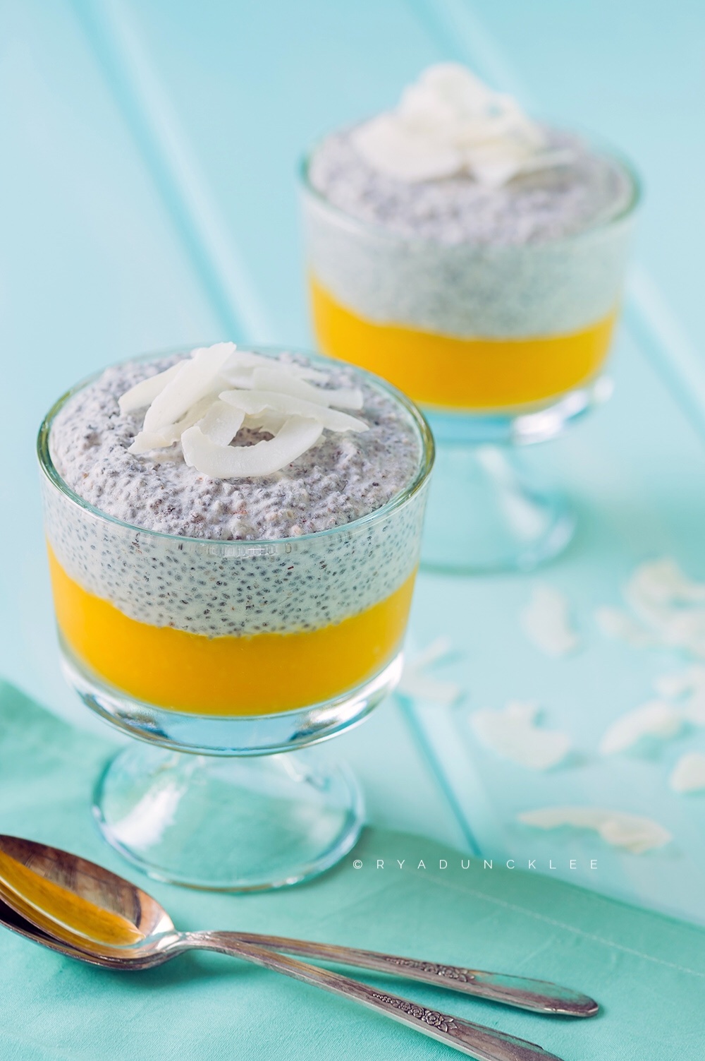 Whole30 Mango Chia Seed Pudding Rya Duncklee Studios
