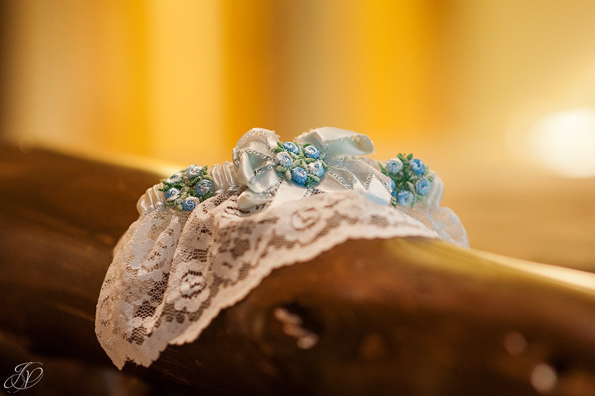 something blue bridal garter