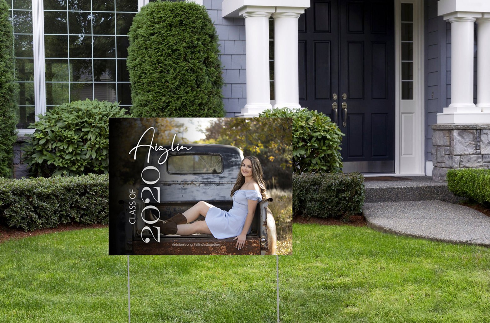 Senior Yard Signs Lilly Blue Photography