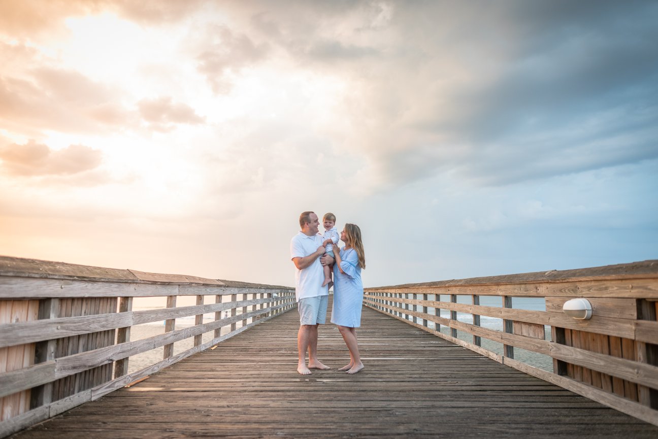 Isle of Palms and Hampton Park Maternity Session, The Imhoede Family