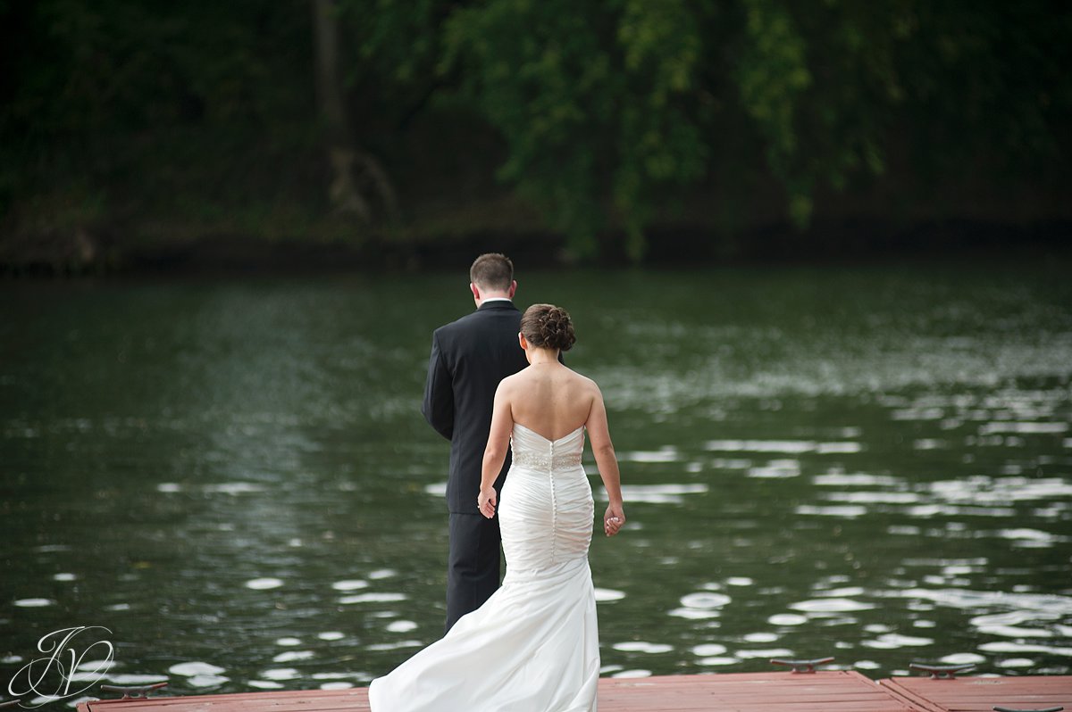 first look photo, The Glen Sanders Mansion, Albany Wedding Photographer, 