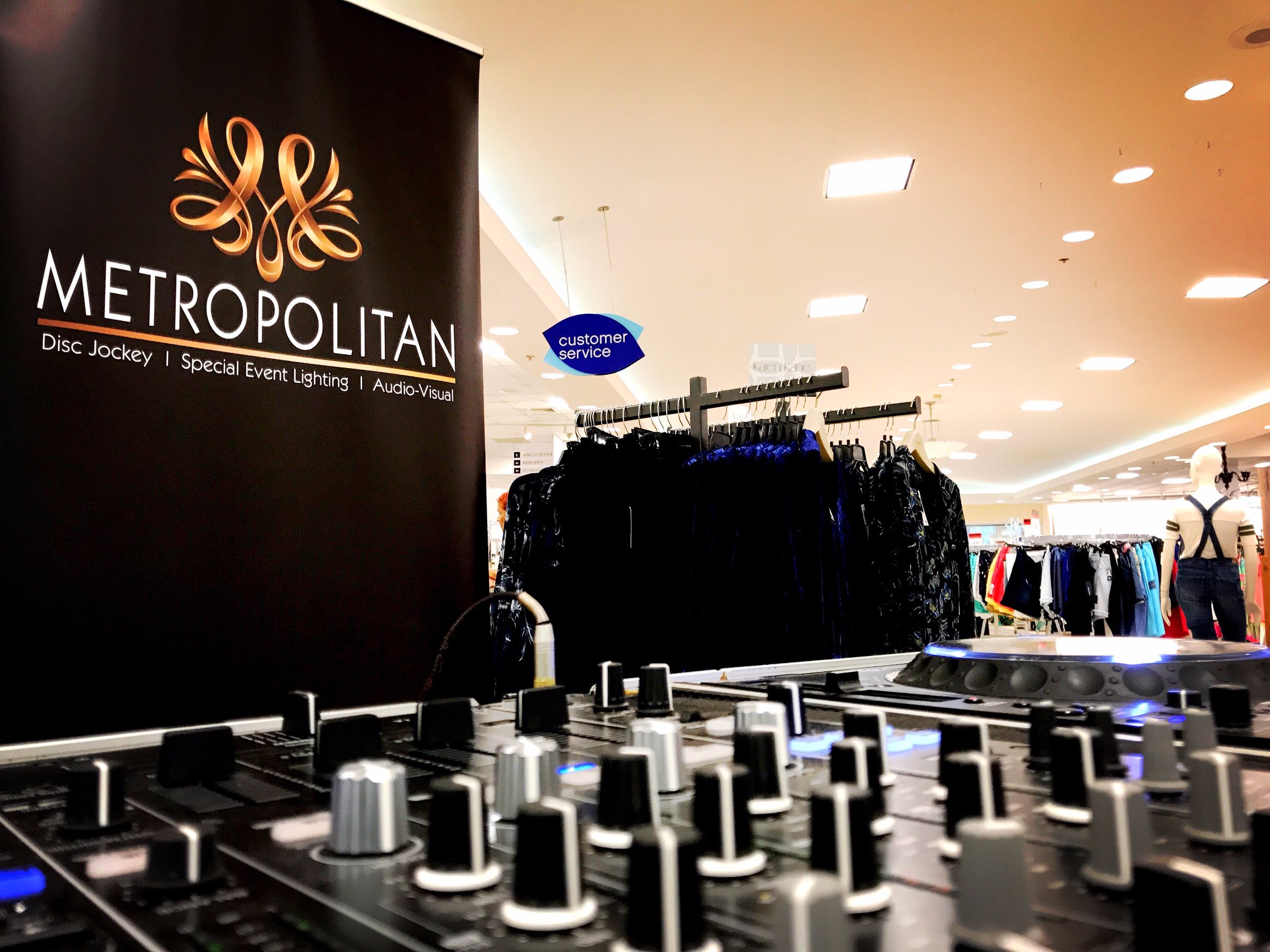 Belk Bridgestreet and Parkway Place bridal shows with Metropolitan DJ