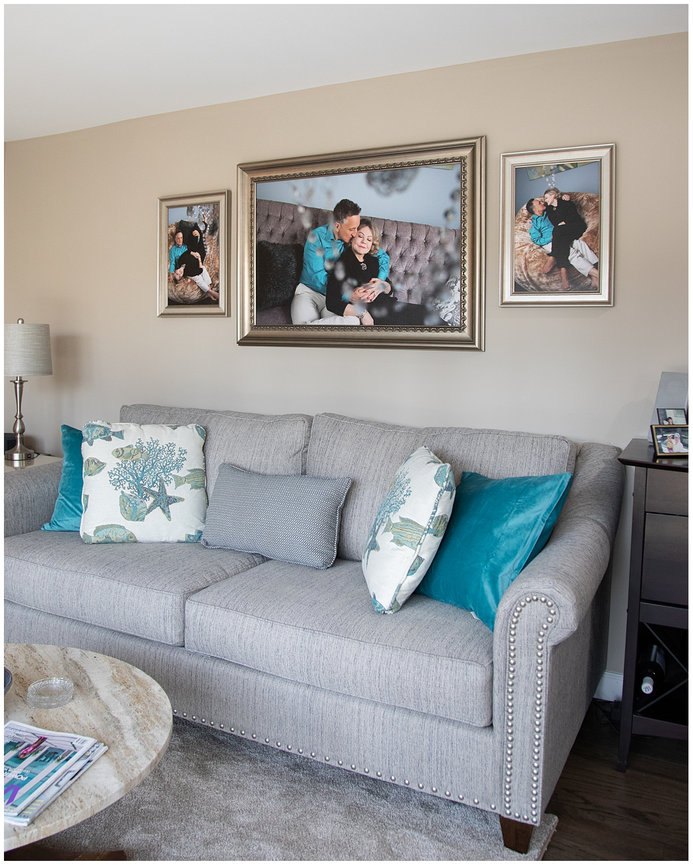 Hanging your family portraits in Vienna, VA