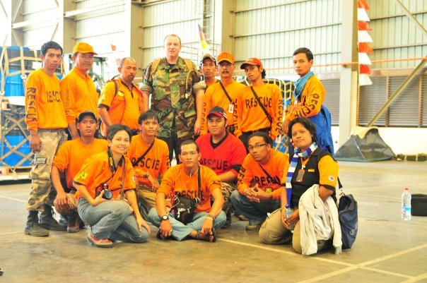 Ty Swartz photographing in Indonesia, 2009, one of 65 countries documented across a photography career
