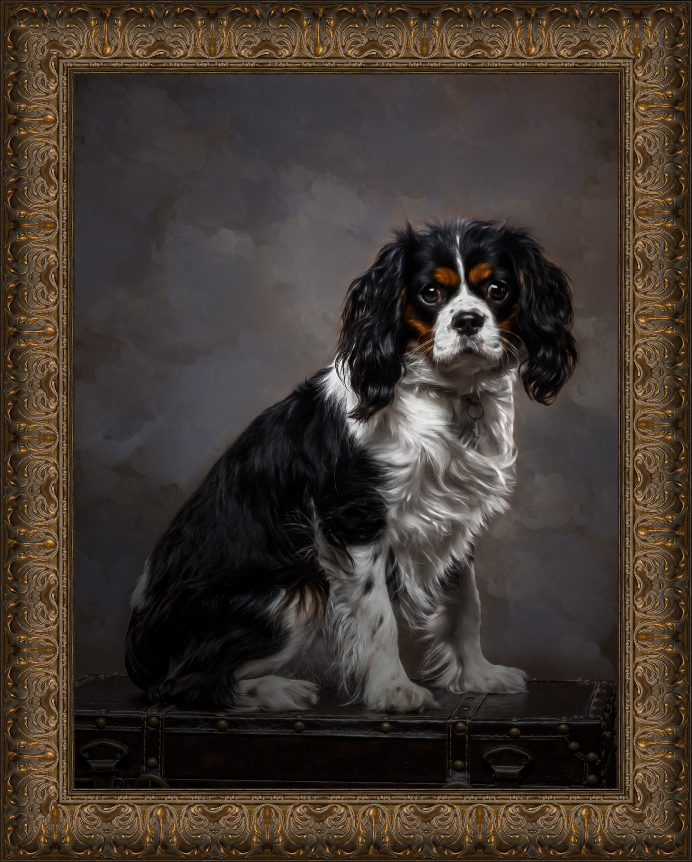 Fine Art Pet Portrait of Daisy by Amy Beth Studios