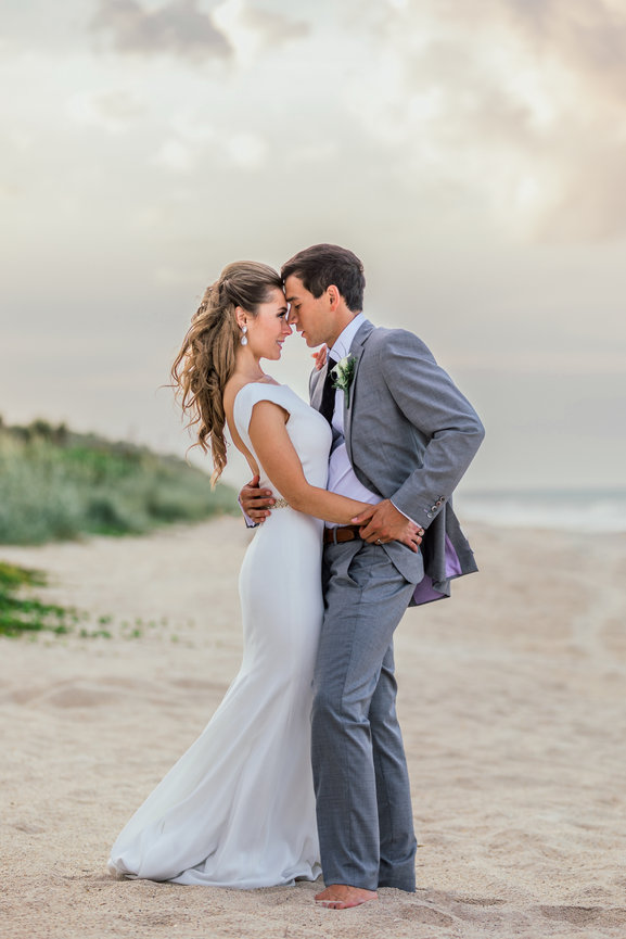wedding dresses vero beach Ivory Lace Sheath Sweetheart Neck Boho Beach Wedding Dress TN124 US8 / White main image 0