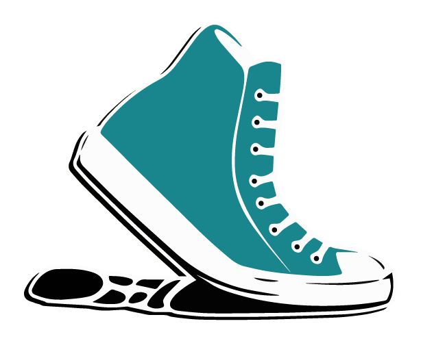 teal high top