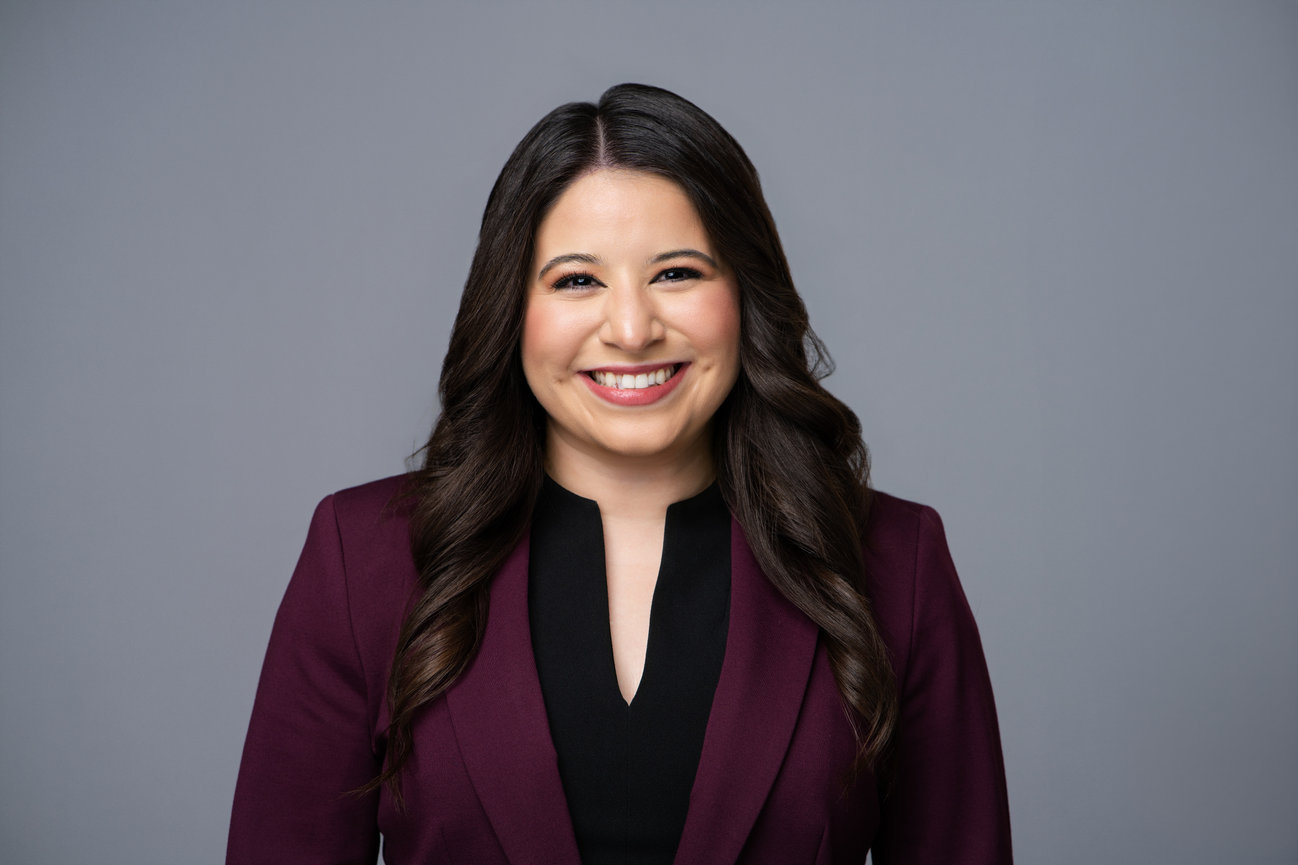 Executive-style professional headshot with studio lighting used for LinkedIn and corporate branding