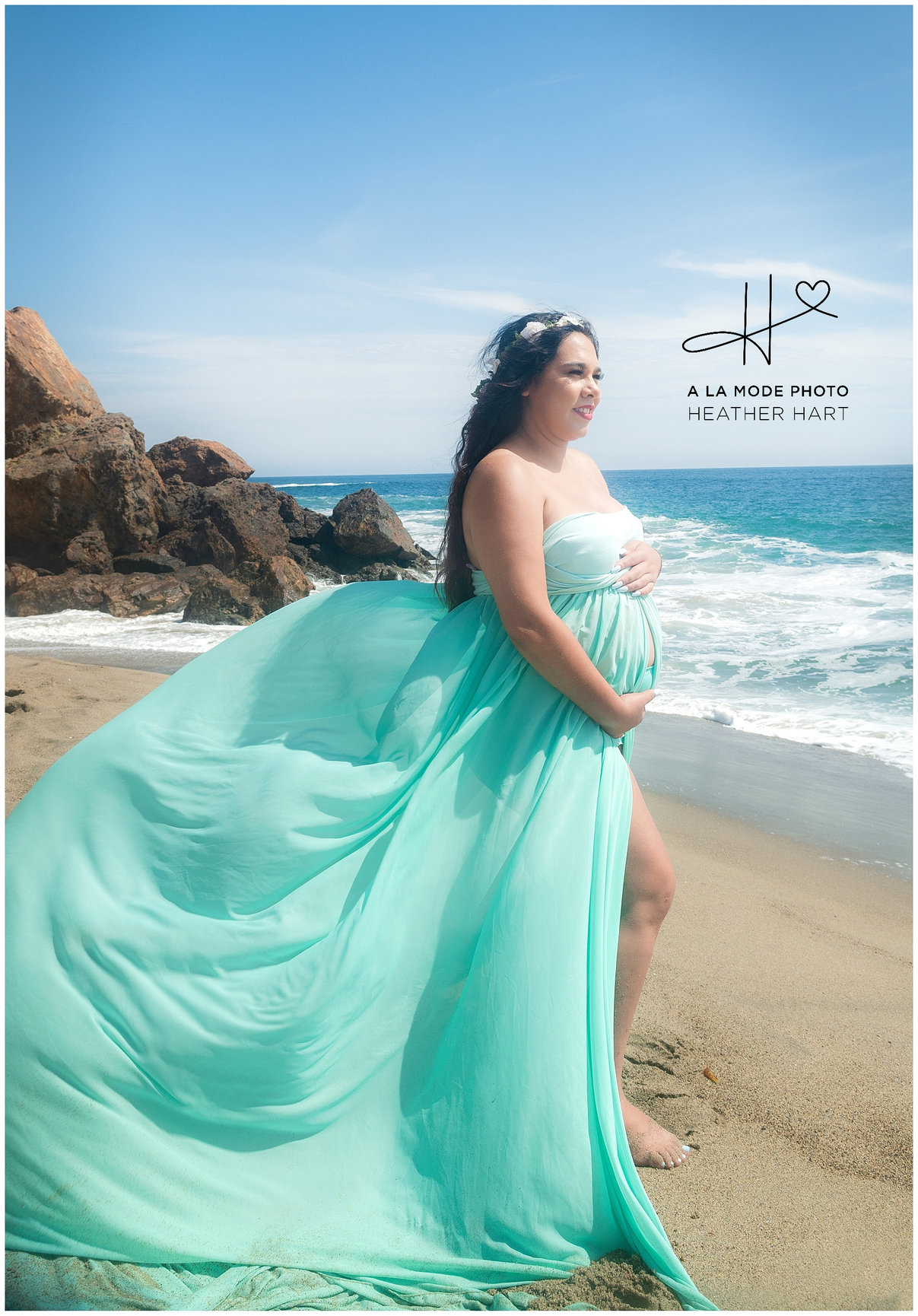 Malibu Beach Maternity Photographer Near Me A La Mode Photo Los 