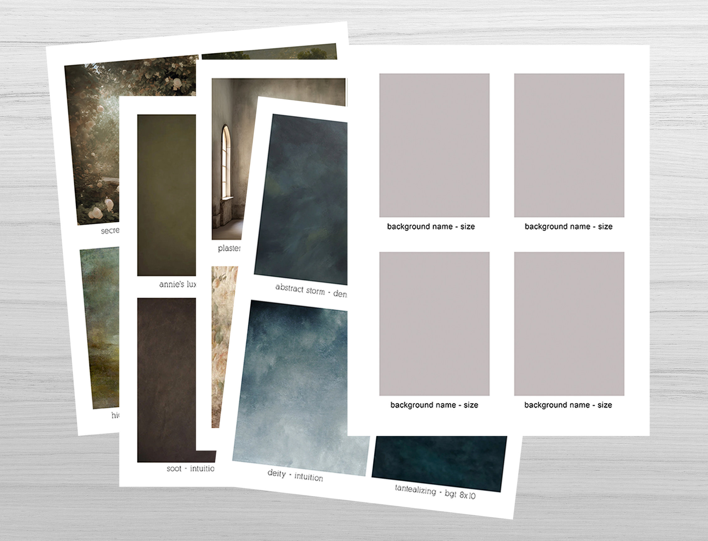 background template - annie marie & co