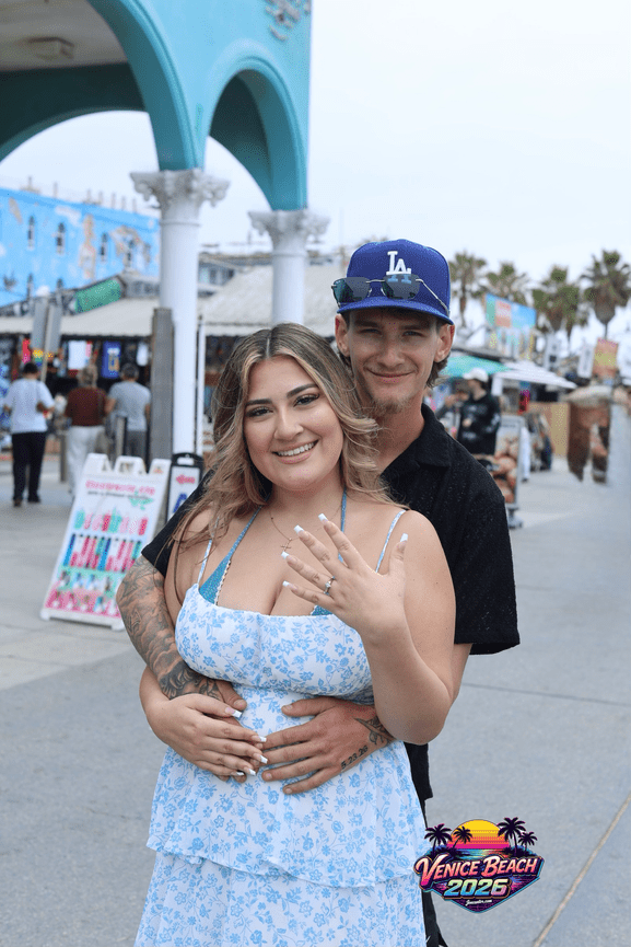 Venice Beach Work by Joe Cantor Photography in Los Angeles for event photography and prints on the spot.