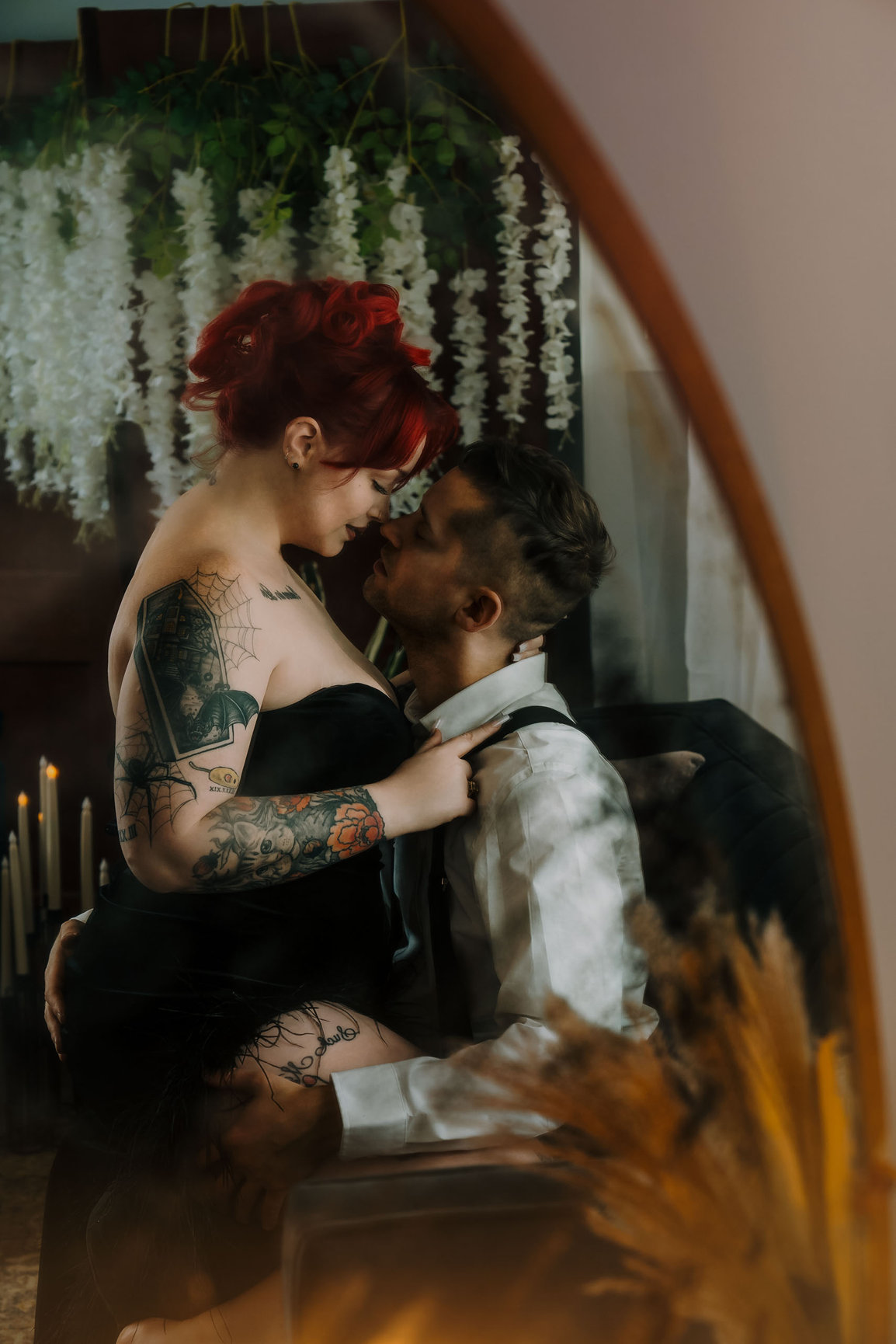 Celebrating 10 Years of Love: Ben & Lauren’s Intimate Couples Boudoir ...