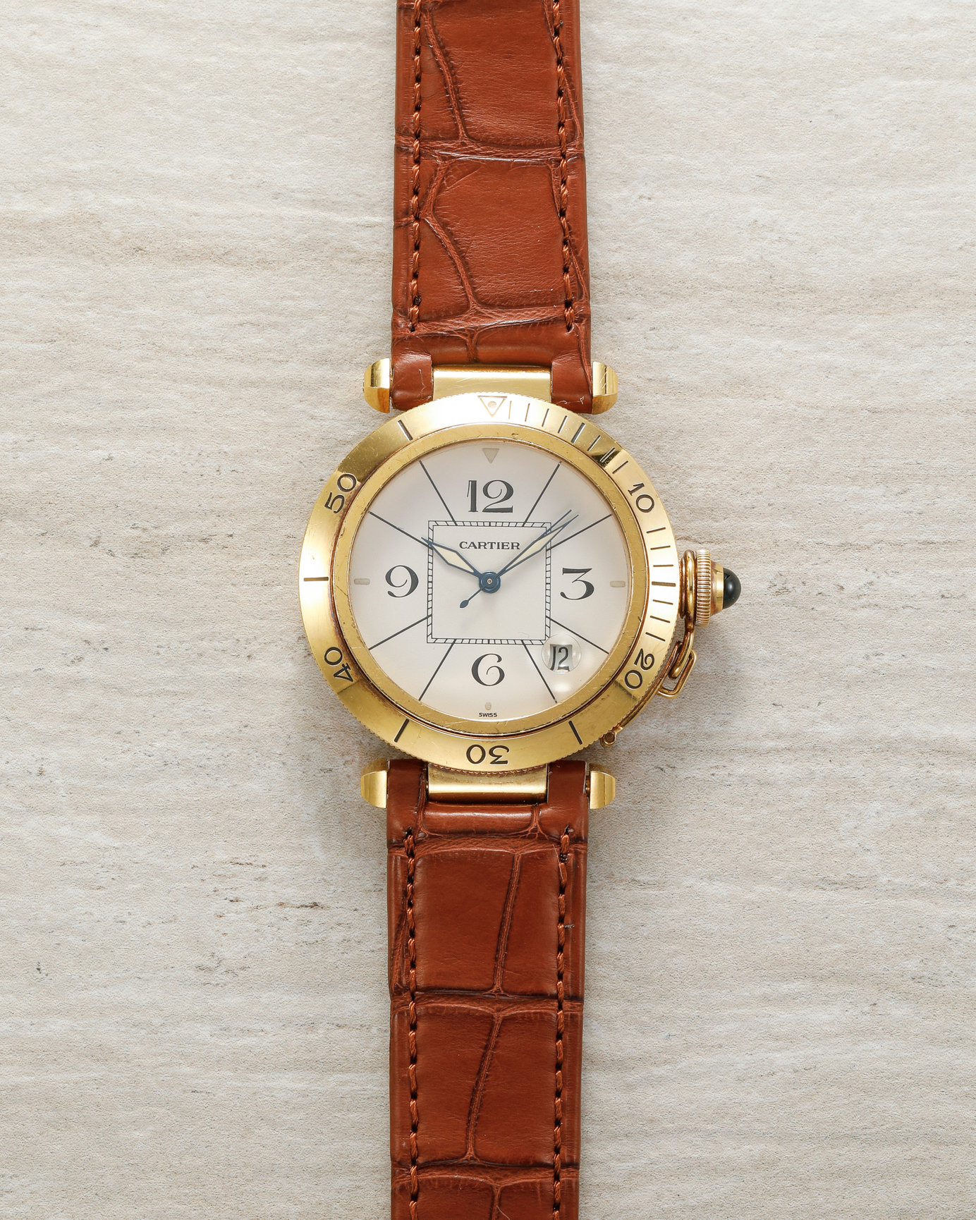 Cartier Pasha Yellow Gold 1990 - Roy & Sacha Davidoff SA