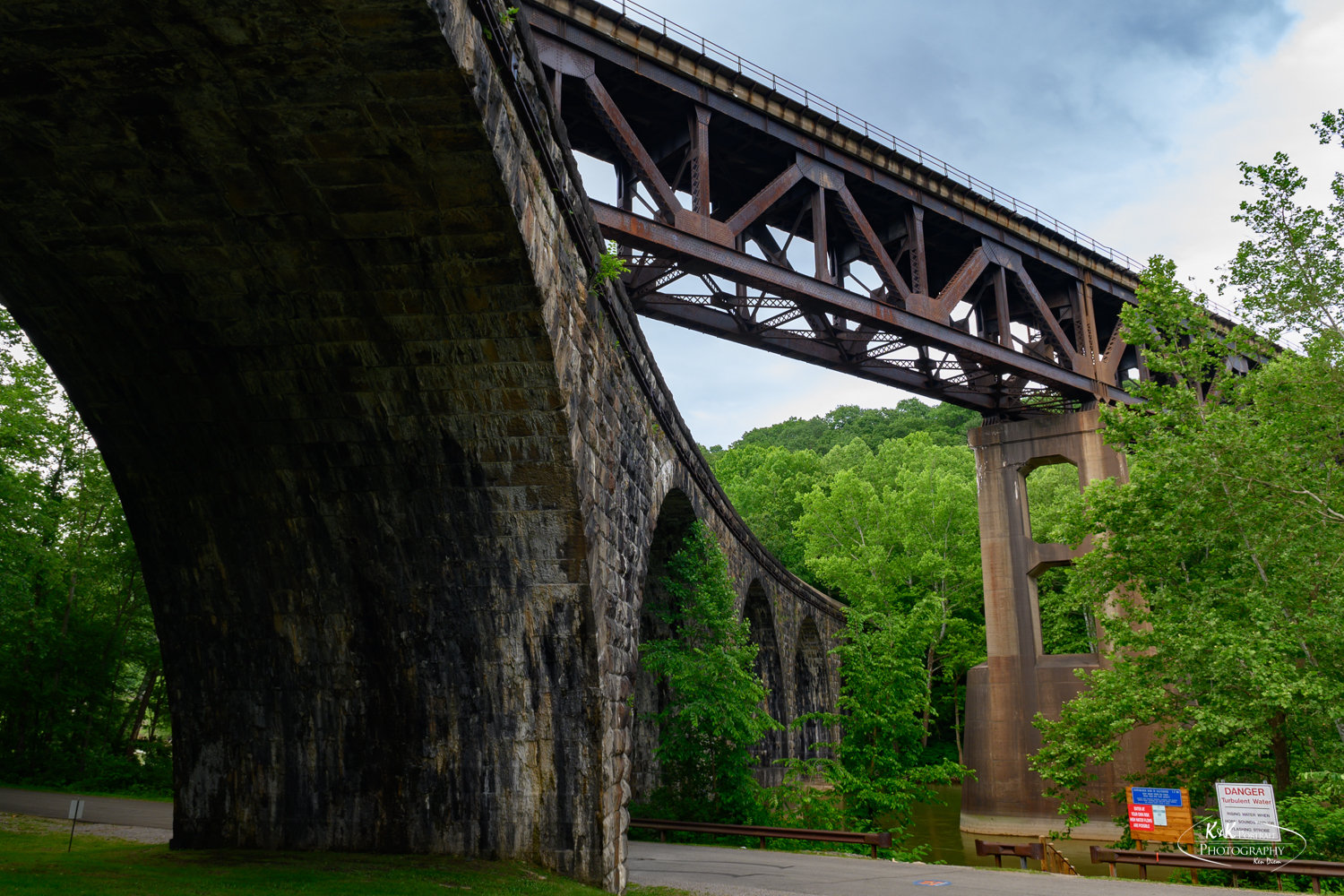 Saltsburg, PA Tunnelview Historic Site by K&K Photography