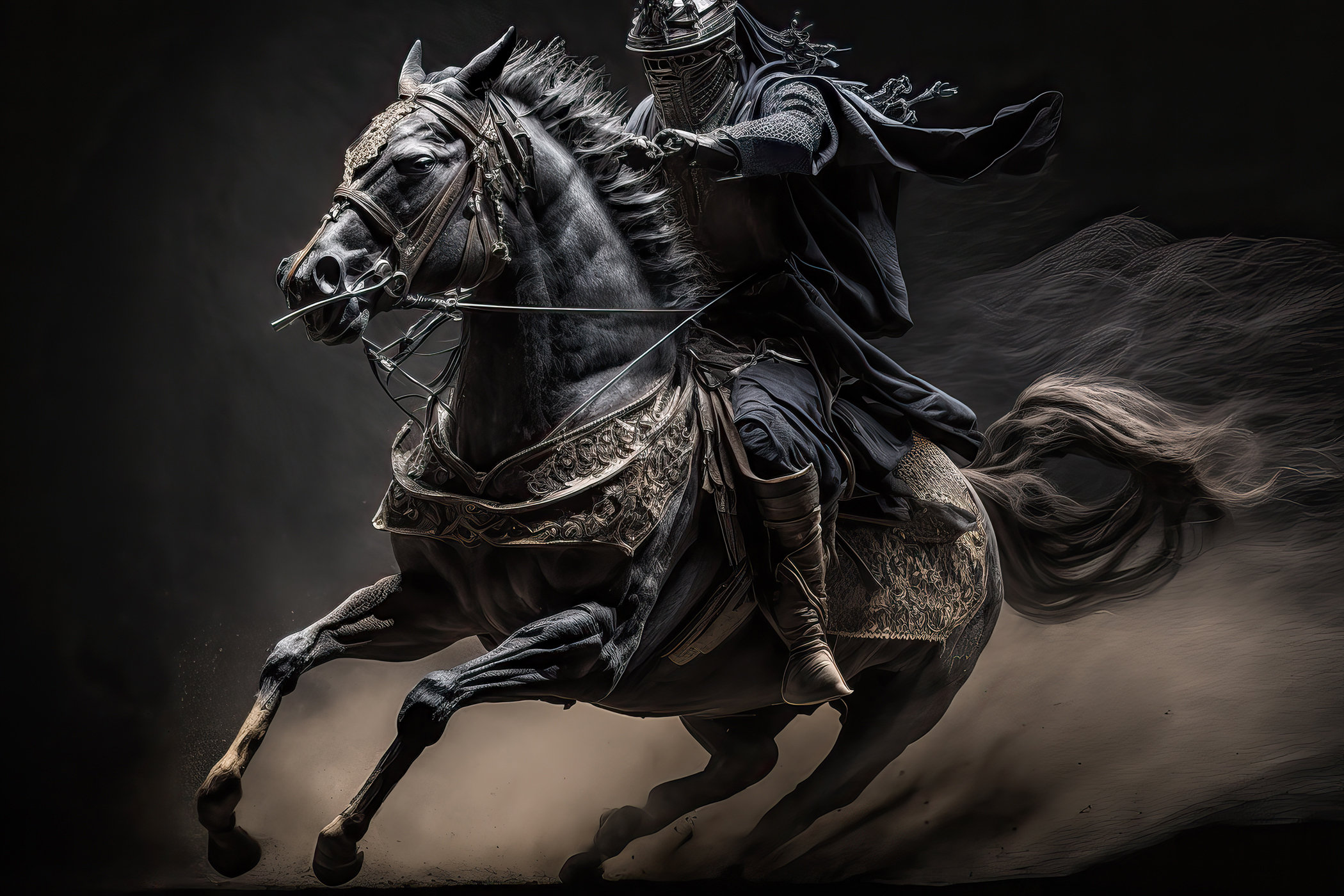 Samurai Charging - Jim Zuckerman Photography & Photo Tours