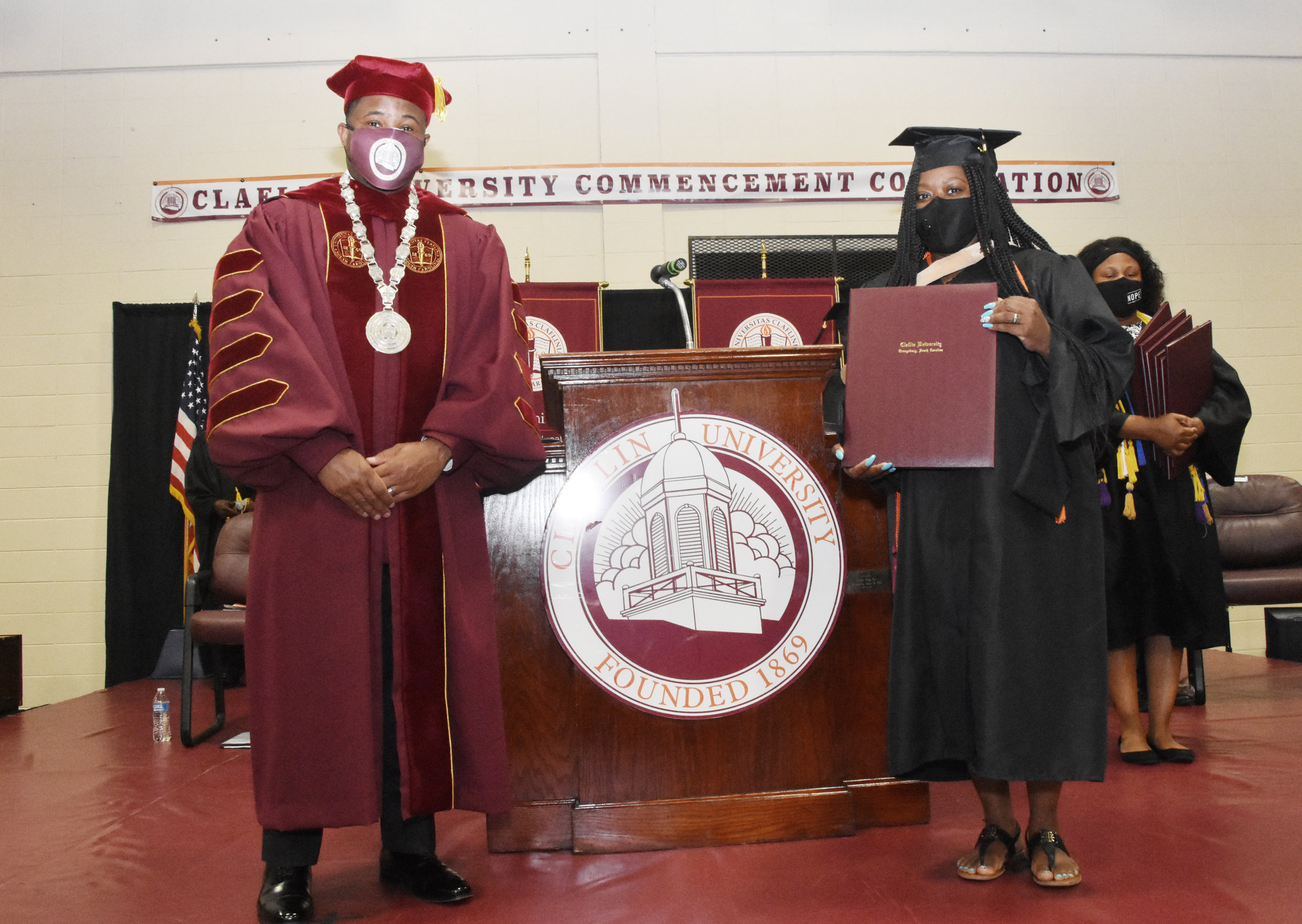 20/21 April Claflin Graduation by Cecil Williams Photography LLC