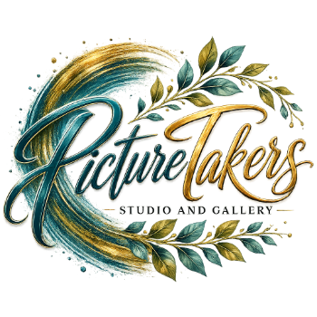 PictureTakers Portrait Studio and Gallery Logo