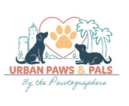 Urban Paws & Pals by The PAWtographers Logo