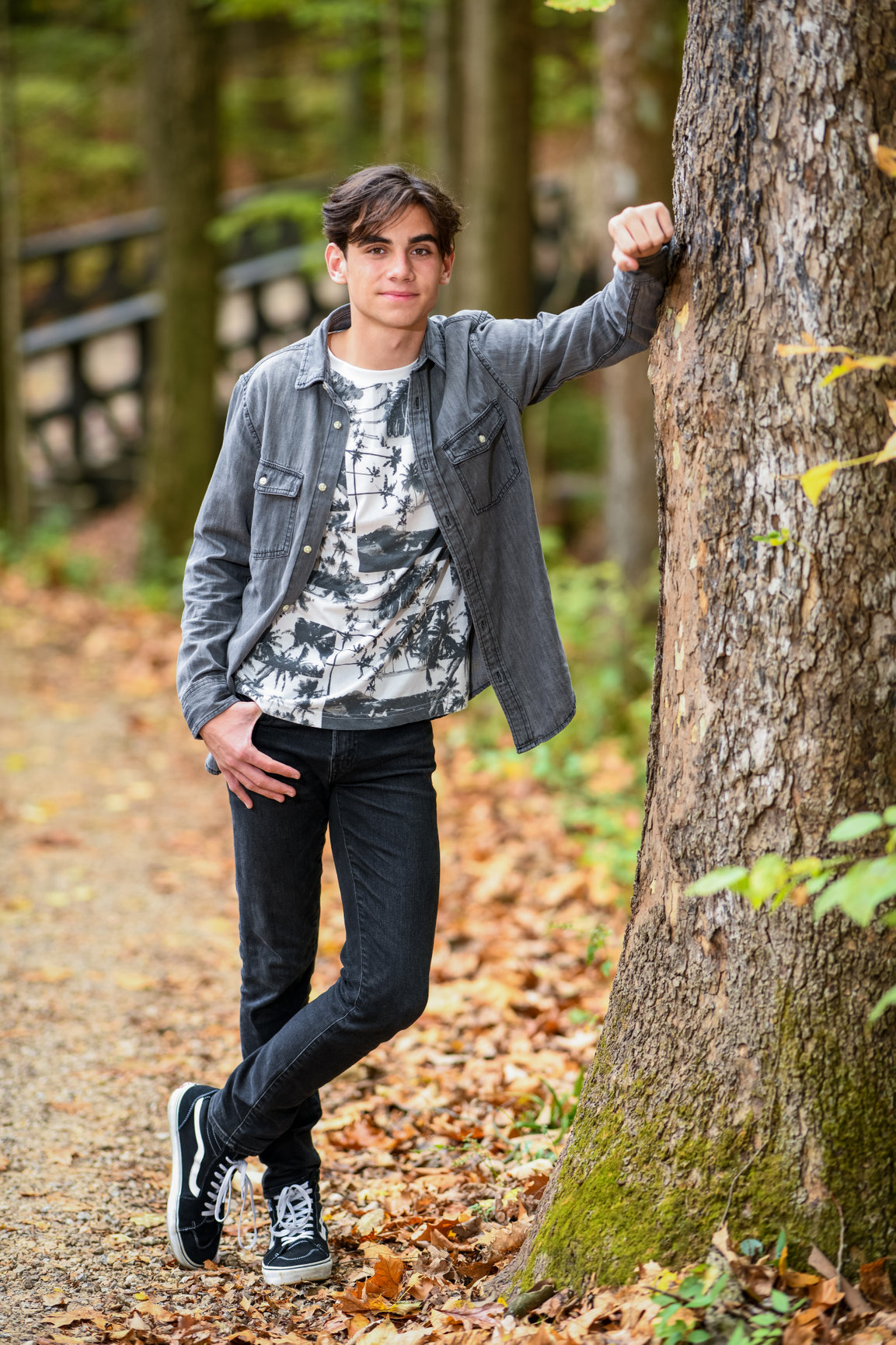 Outdoor Natural Aread shoot with Keegan