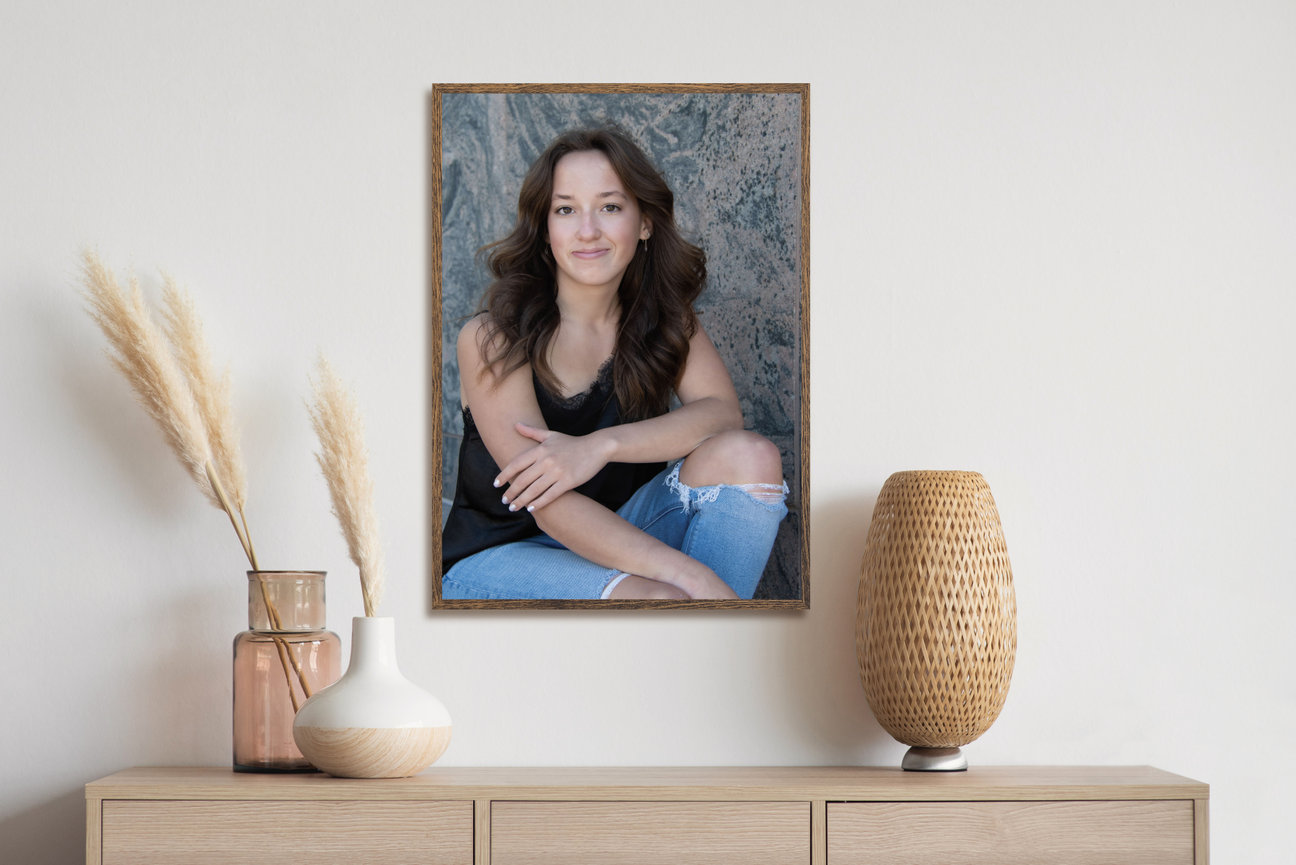 High School Senior Wall Art, Mary Jackson Photography, Frankfort, IL