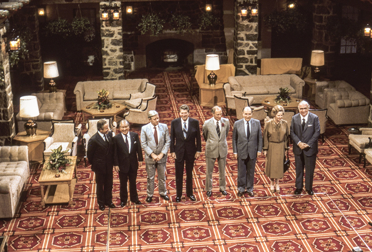 1981 G7 summit Rick Robinson Photography
